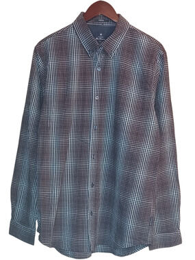 Men's Ben Sherman Plaid XL Long Sleeve Button-Down Shirt